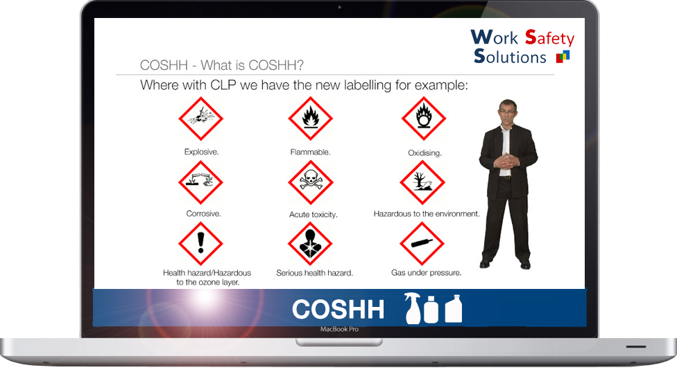 work safety solutions COSHH Screenshot