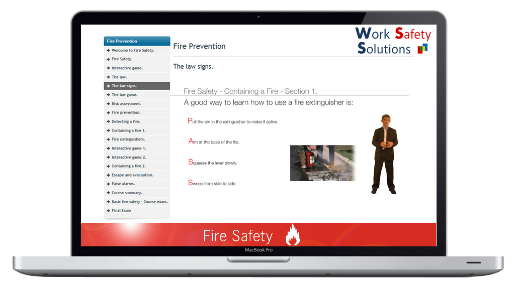 work safety solutions FIRE SAFETY