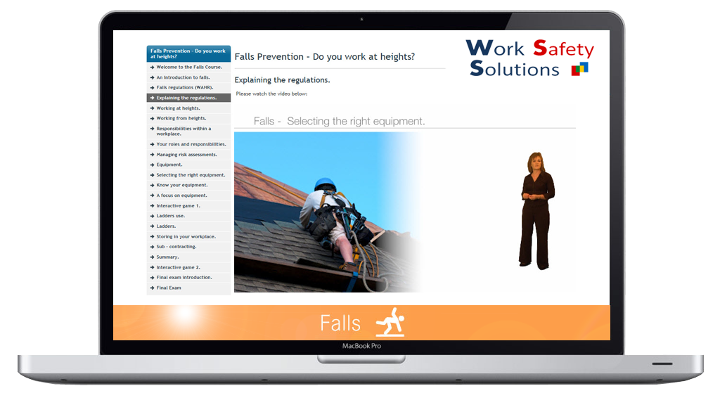 work safety solutions Falls prevention