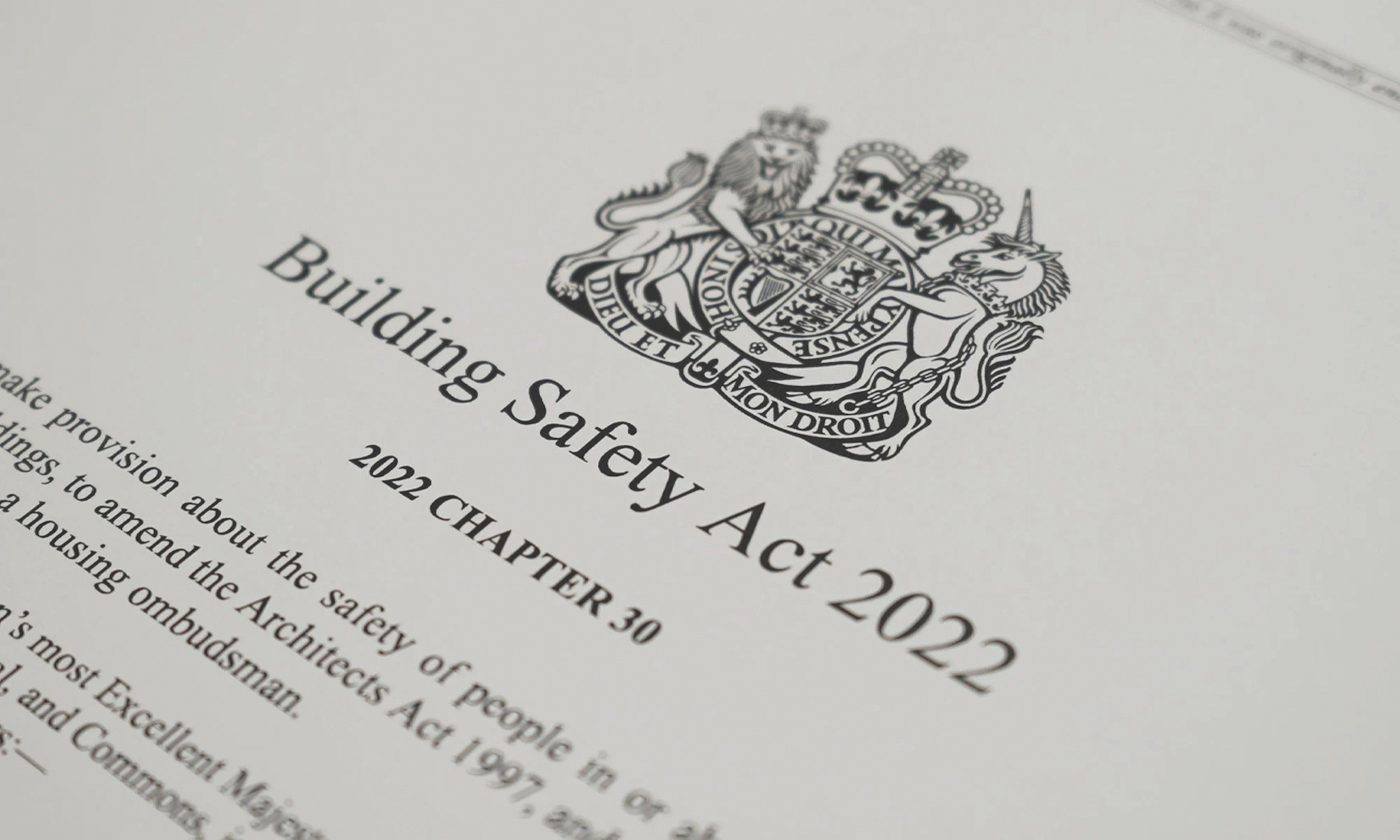 A New Era in Building Safety: Understanding the Building Safety Act